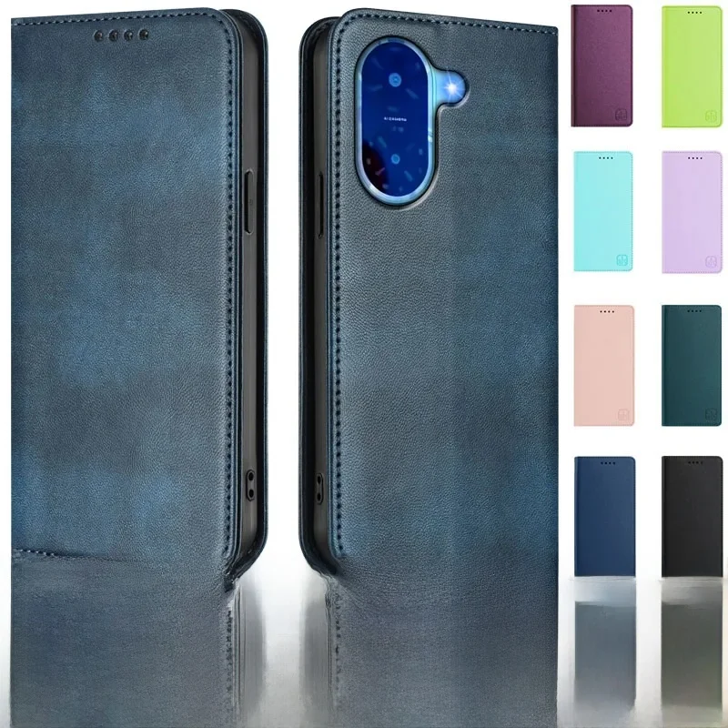 Etui Redmi A5 Magnetic Case dla Xiaomi Redmi A5 A 5 4G Leather Wallet Flip Case dla Xiaomi Redmi A5 4G Phone Cover Coque Fundas — zdjęcie produktu 7