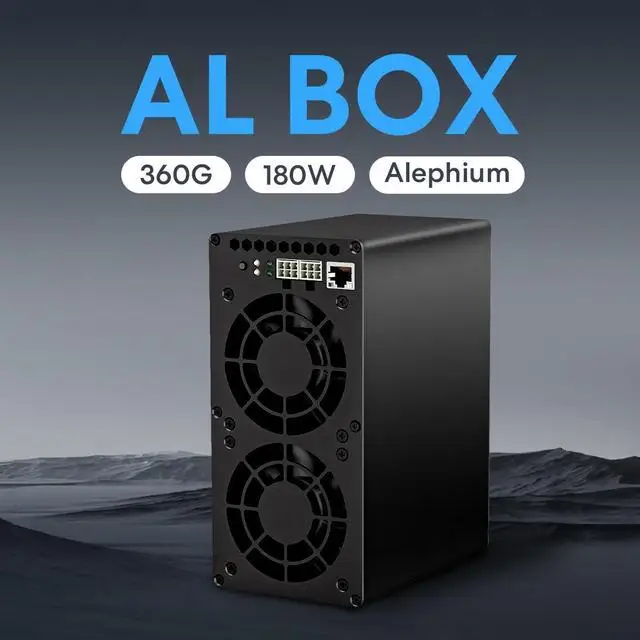 

BA 1/10 Goldshell AL-BOX 360 Gh/s 180w-совместно используемые-OneMiners-криптовалюминирование