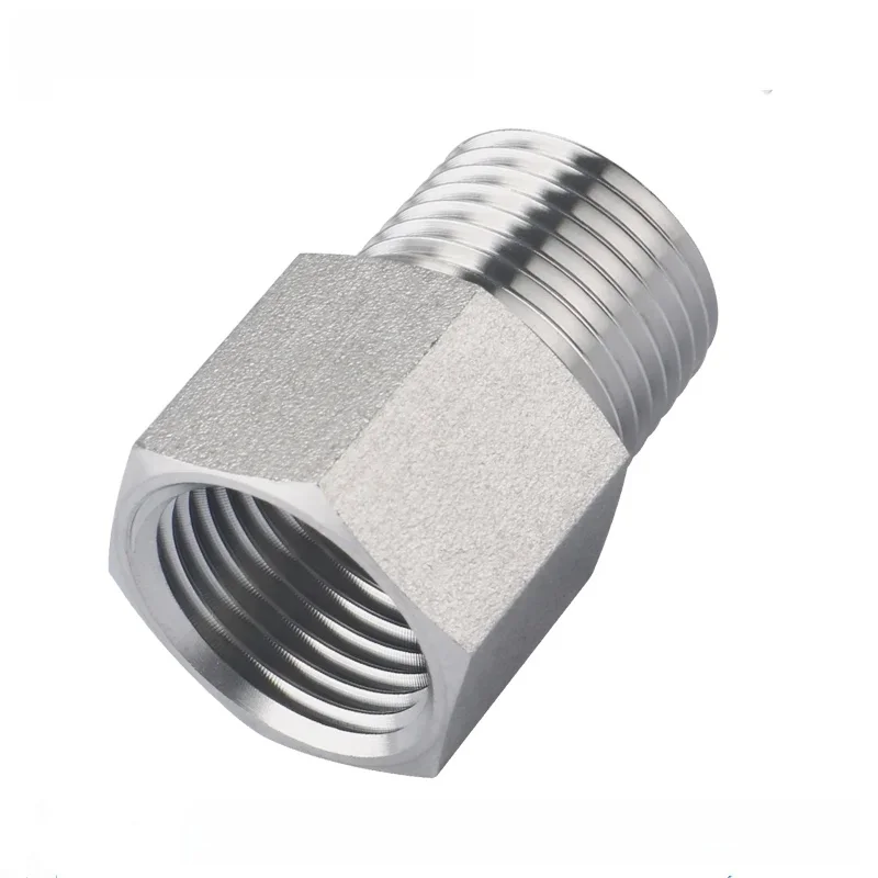 M5 M6 M8 M10 M12 M14 M16 filetage métrique femelle à mâle 304 raccord de tuyau en acier inoxydable réducteur adaptateur connecteur haute pression