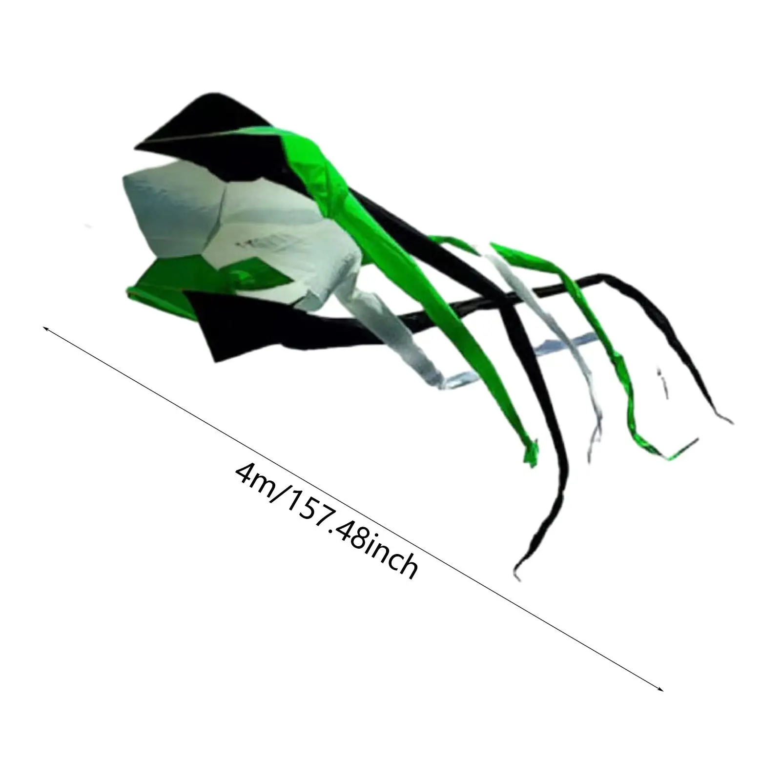 Long Tail Kite, einzigartige Dekoration, multifunktional, einfach zu bedienen, professioneller Spinner-Drachen für Parksport, Outdoor-Graslanden, Strand