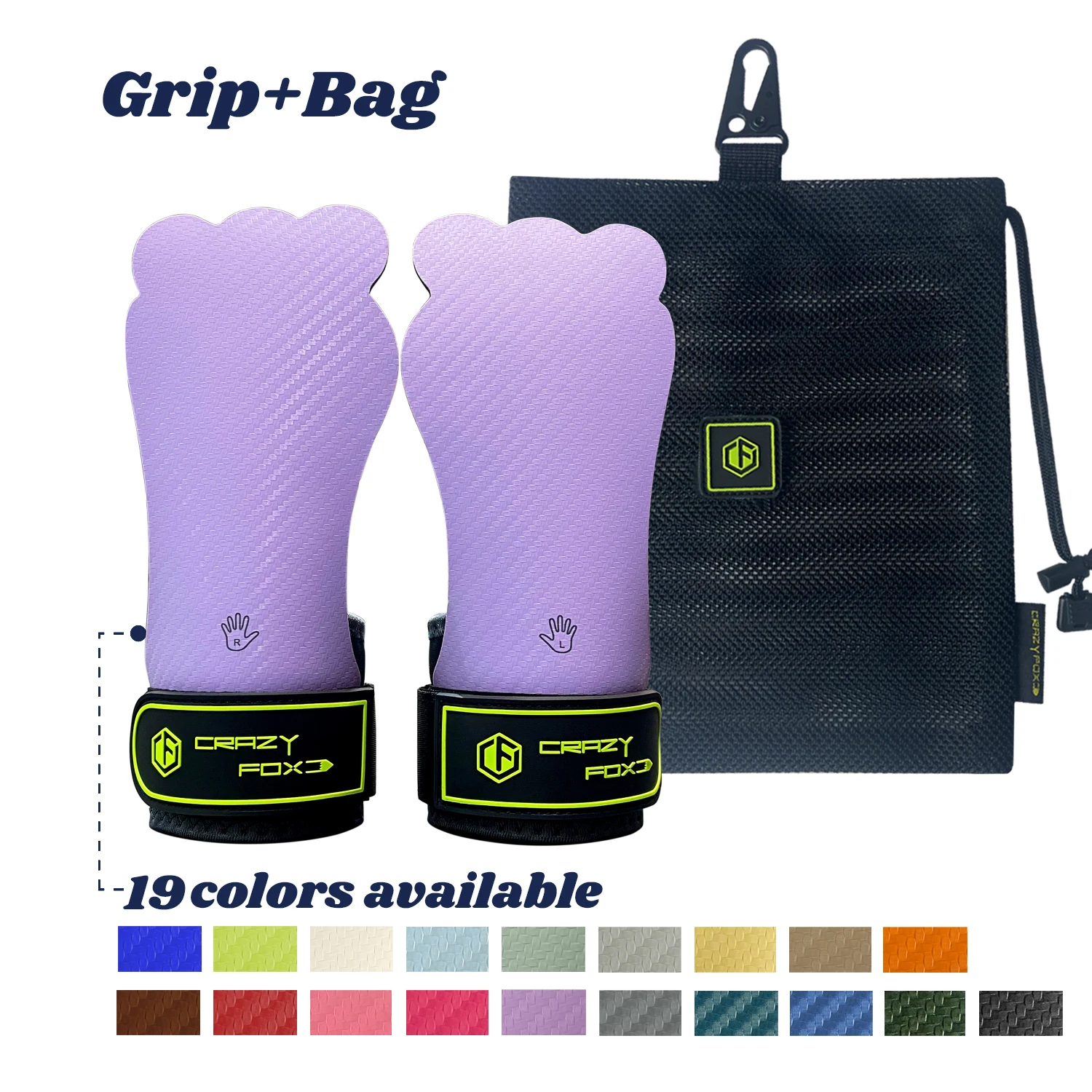 Guantes de Goma Patentados para Gimnasio y Cross Training, Guantes para Entrenar, Guantes de Musculación Masculinos para Pull Up
