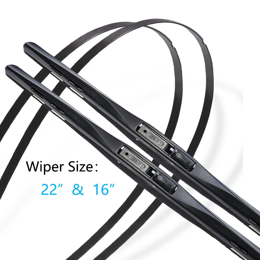 For Hyundai Accent MC Verna Super Pony Brio Attitude 2006~2011 Car Accessory Frameless Wiper Blades Front Windshield Windscreen