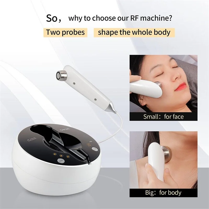 2 in1 Face Care Radio Frequenz RF Face Lifting Anti-Aging Schönheit Gesichts Maschine Massagers Home Use