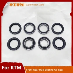 OTOM Motorcycle Front And Rear Wheel Bearing Hub Oil Seal Kit For KTM SX SXF EXC EXCF XCW SMR HUSQVARNA TC TE TX FX FS Motocross