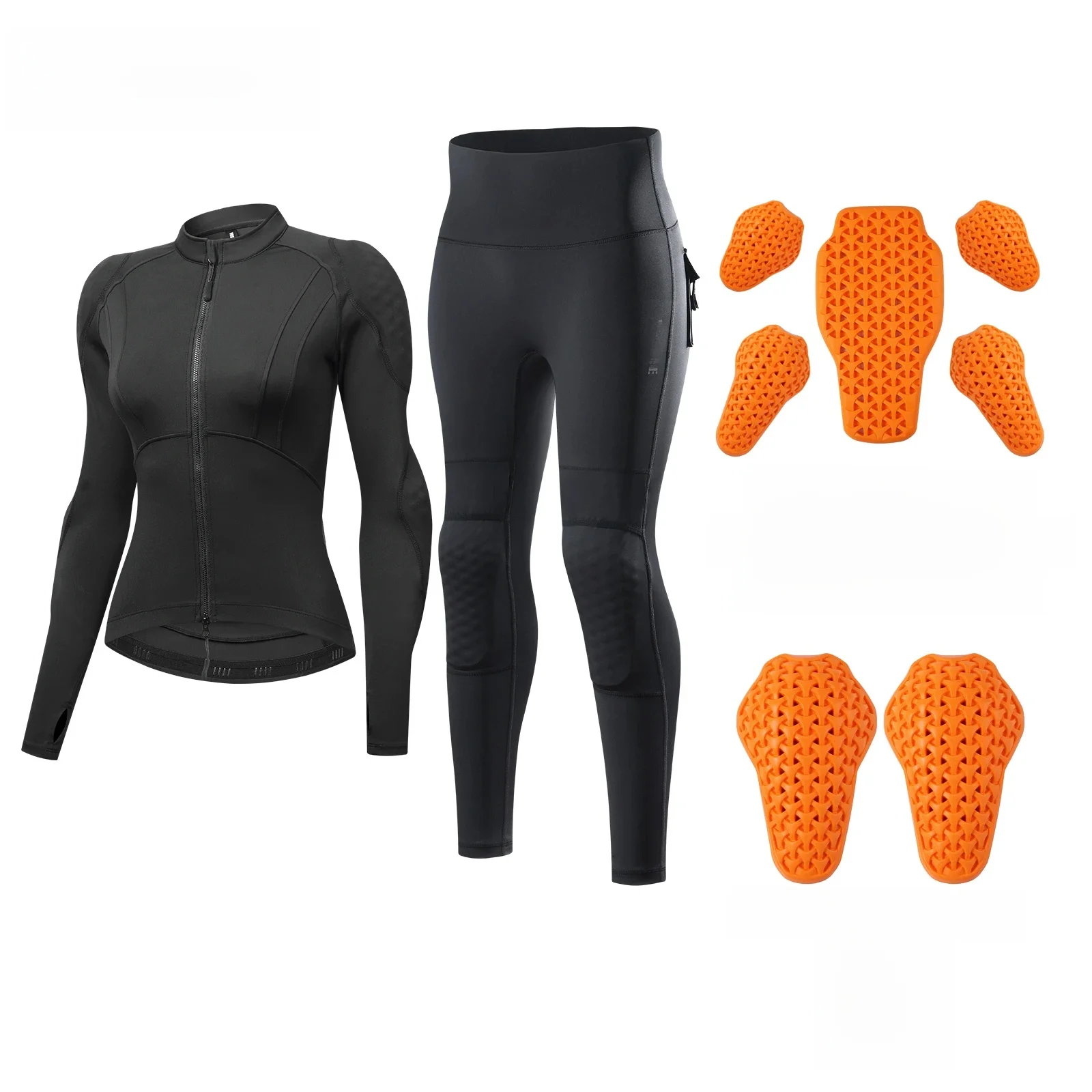 AliExpress WOSAWE Women Motorcycle Jackets and Pants with CE Certified Removable Protectors Summer Sport Bike Protective Gear