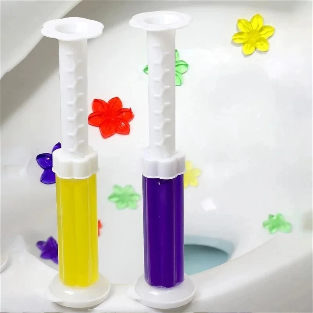 Toilet Deodorizer Flower Aroma Toilet Cleaning Gel，Cleaning Supplies, Toilet Cleaning Tools For Bathroom