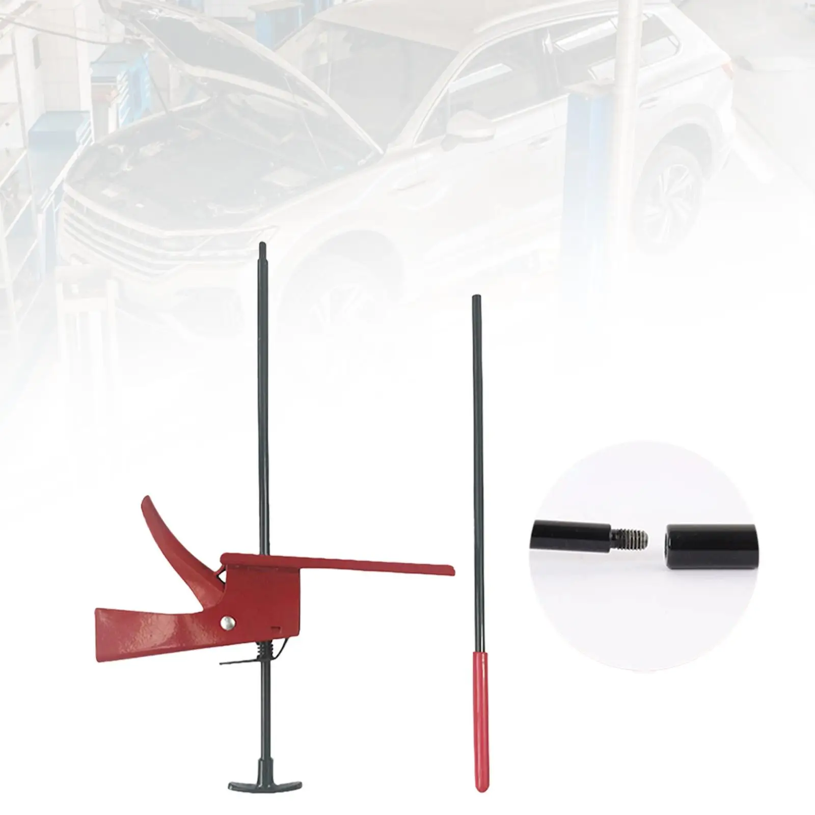 Heavy Duty Brake Pedal Depressor Multiuse Adjustable Nonslip Alignment Lock for Car Truck Sturdy Repair Tool Supplies