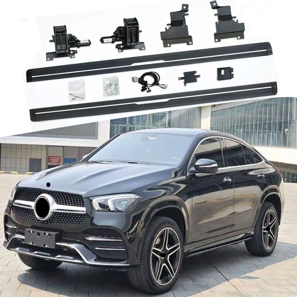 Deployed Running Boards Electric Side Steps Fits for Mercedes Benz GLE Coupe 2019-2024