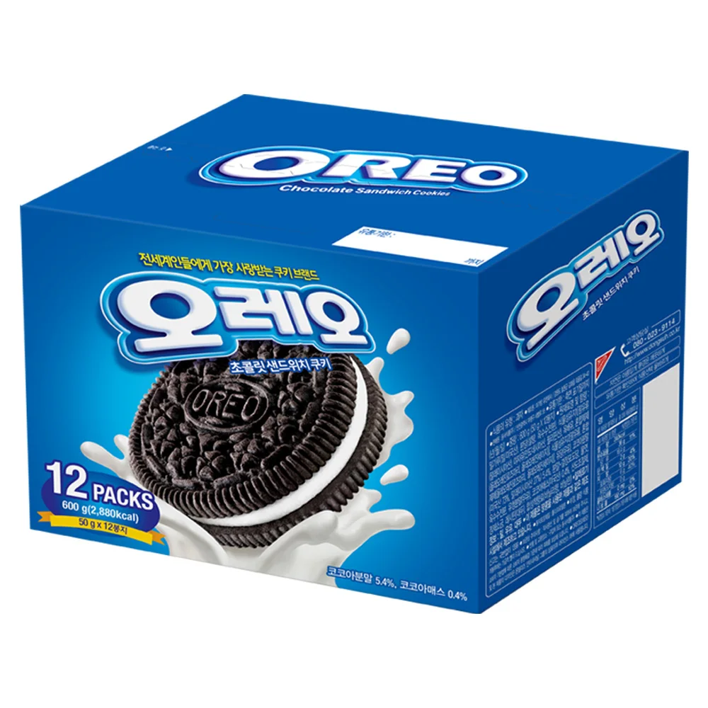 Oreo White Cream Cookies 600g