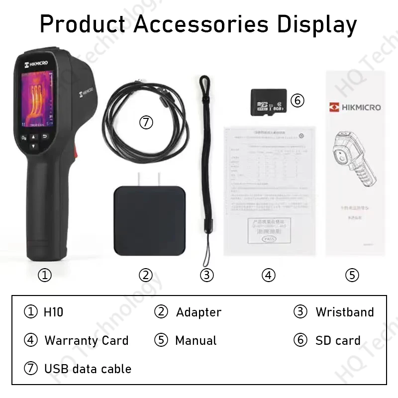 HIKMICRO H10 25Hz Infrared Thermal  Imager PCB  Circuit  Industrial Floor Heating Tube  Thermal  Camera Power Inspection