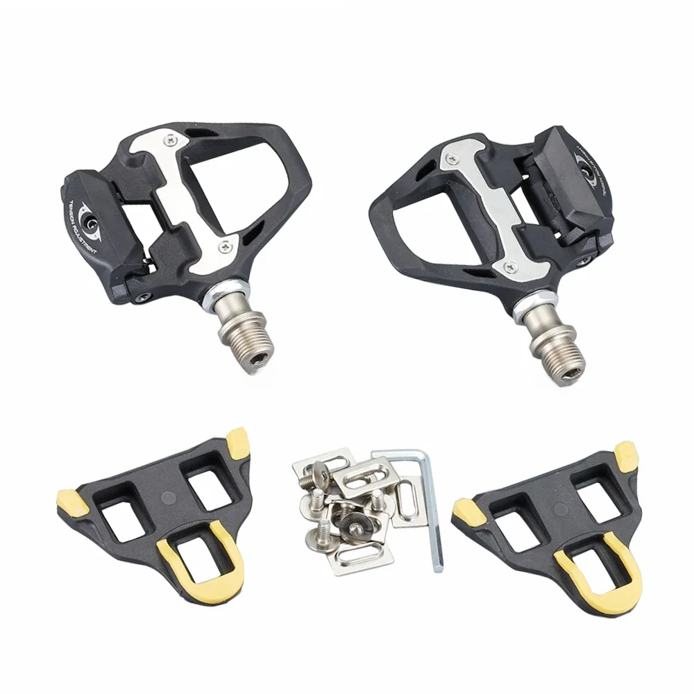 AliExpress RacewoRK Road Bike Pedal Bicycle Self-locking pedals Ultralight Nylon Sealed Bearings Lock Piece For SPD LOOK