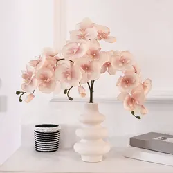 3PCS 78CM(H) Simulation Orchid Branch Home Hotel Decoration Wedding Birthday Party Decoration13297_X3