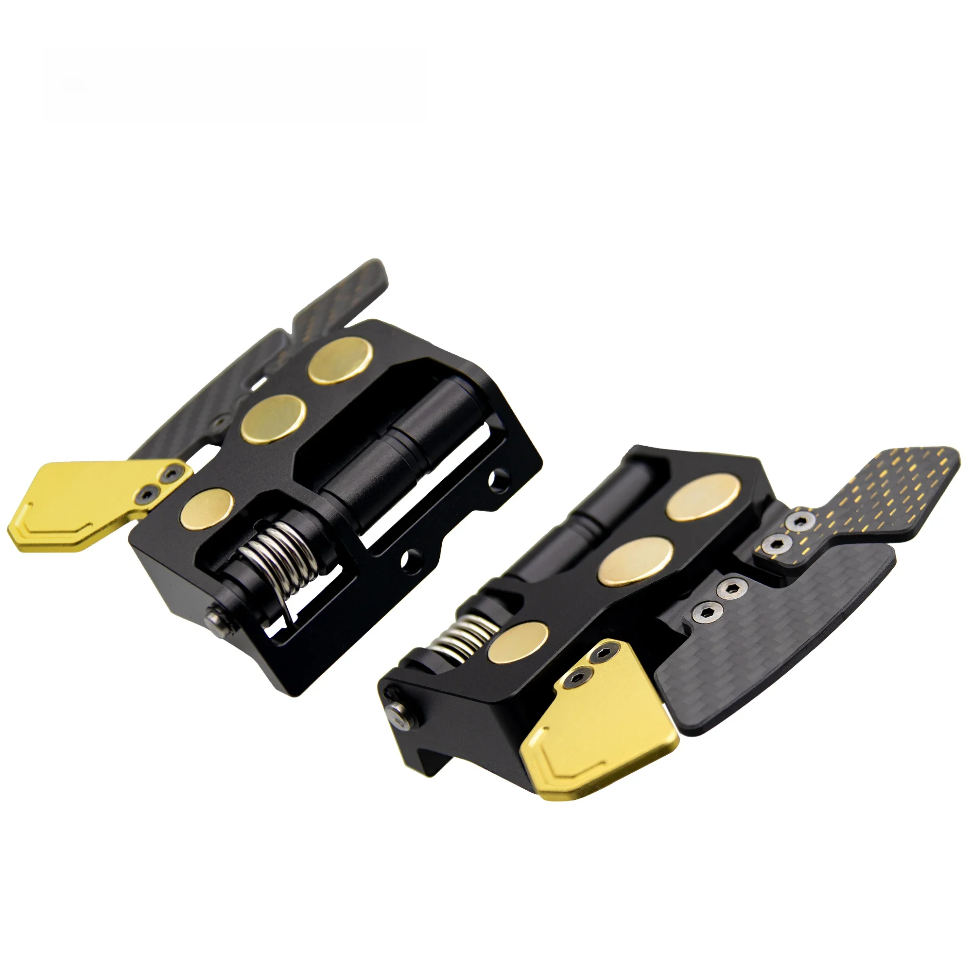 Simube Podium geavanceerde paddle-module voor Fanatec koolstofvezel en aluminiumlegering met magnetische shifters en Hall-sensoren - afbeelding 2