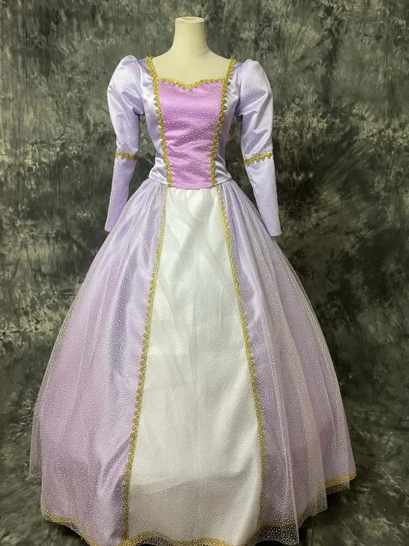Op maat gemaakte Halloween prinses jurken bruiloft lief meisje cosplay kostuum fancy carnaval outfit - afbeelding 2