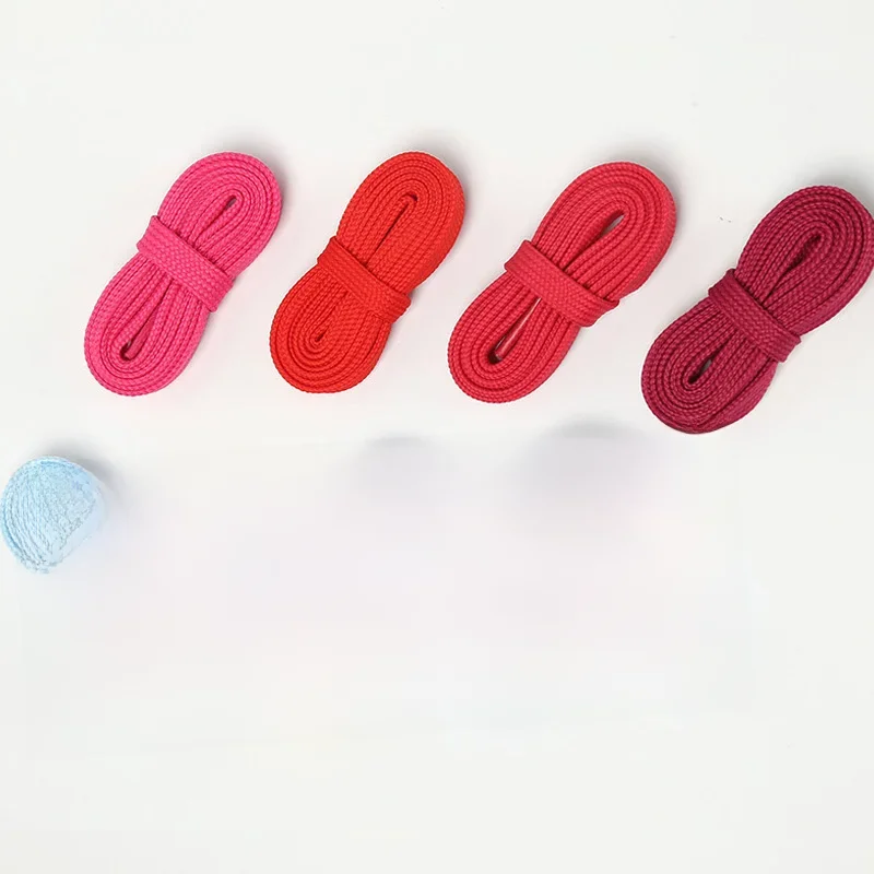 70 cm ~ 90 cm de Long de lacets plats cordes de chaussures lacets de chaussures cordes pour bottes violet rouge plusieurs couleurs Blcack blanc