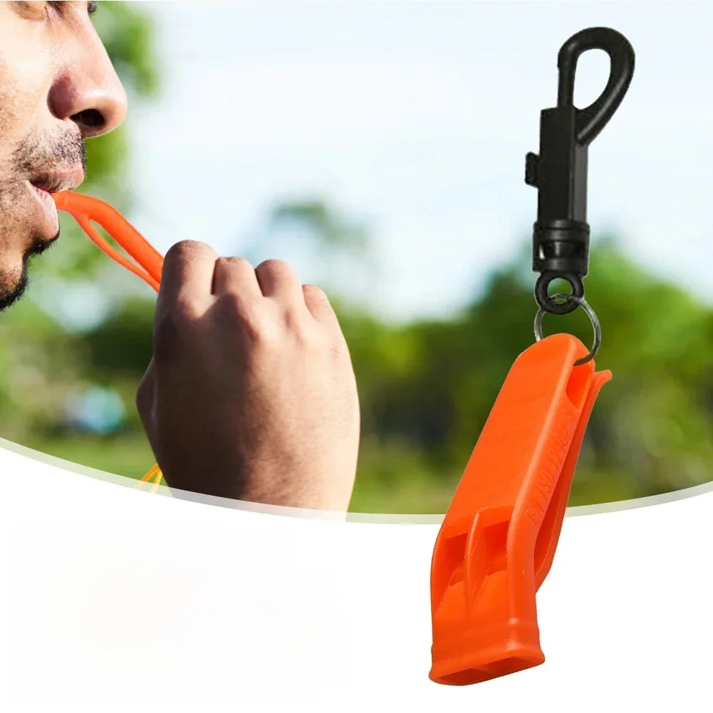 1/5/10 pièces sifflet de survie en plein air Camping randonnée sauvetage sifflet d'urgence plongée Football basket-ball Match sifflet