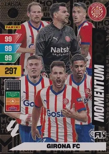 Sobre Momentum Oro + 5 Sobres Adrenalyn XL de la Liga EA Sports - Cartas de la liga 2023/24- Coleccionables Oficial de Panini