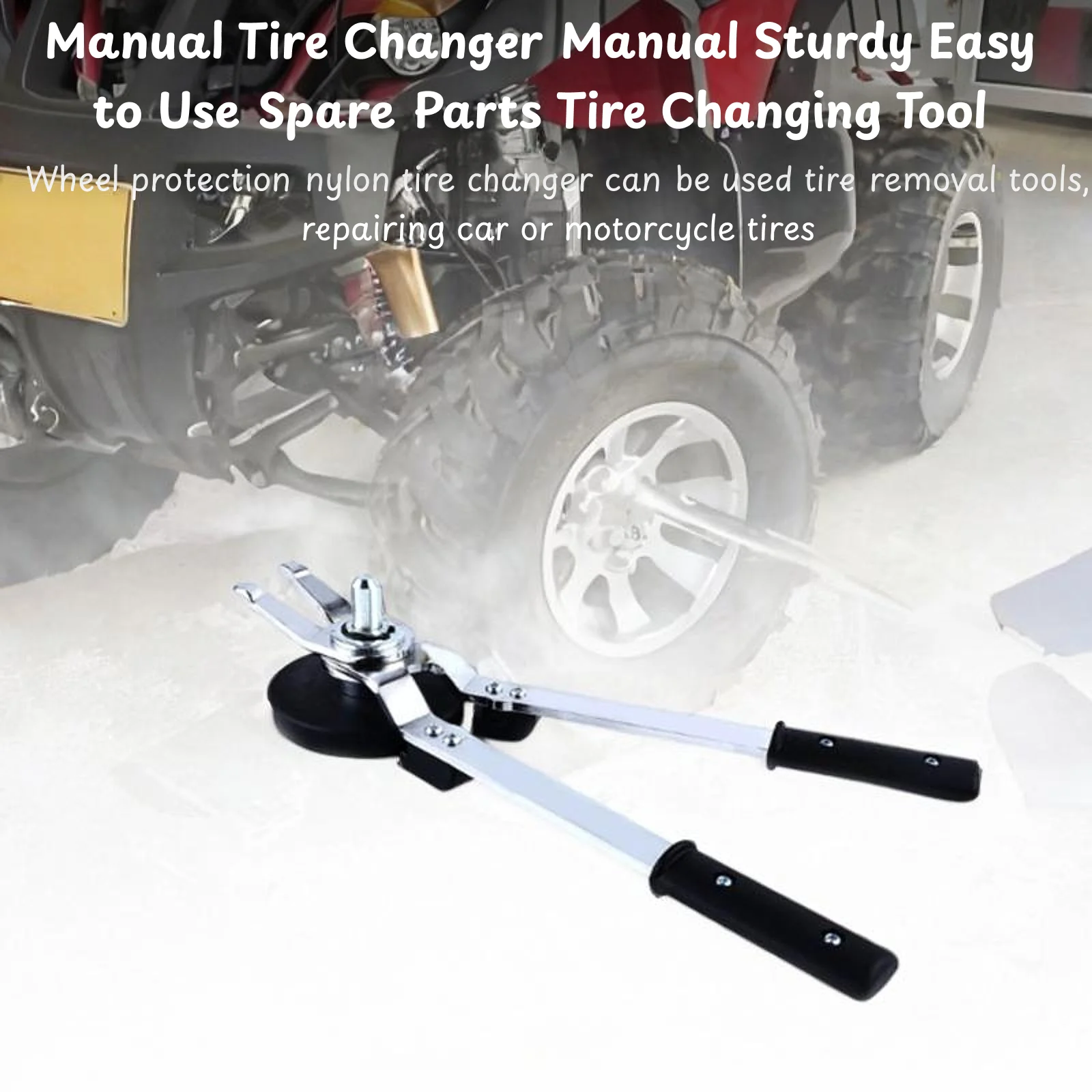 

Gokart tools tire changer Sturdy Easy to Use Spare Parts Tire Changing Tool for Tire Removal Tools Repairing Car Motorcycle