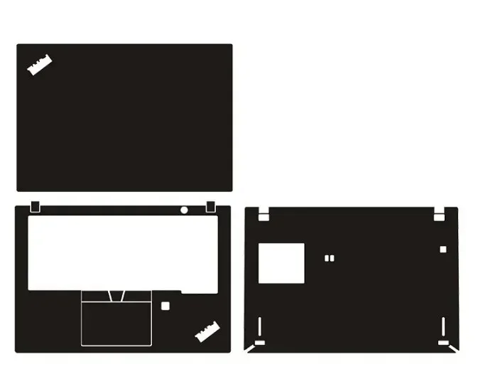 Gotowy zestaw naklejek ochronnych (1xTop+1xPalmrest+1xBottom) na ThinkPad P15 Gen 2 1 X390 X395 X13 X280 Yoga 11e S230U P15V Gen 3 — zdjęcie 2