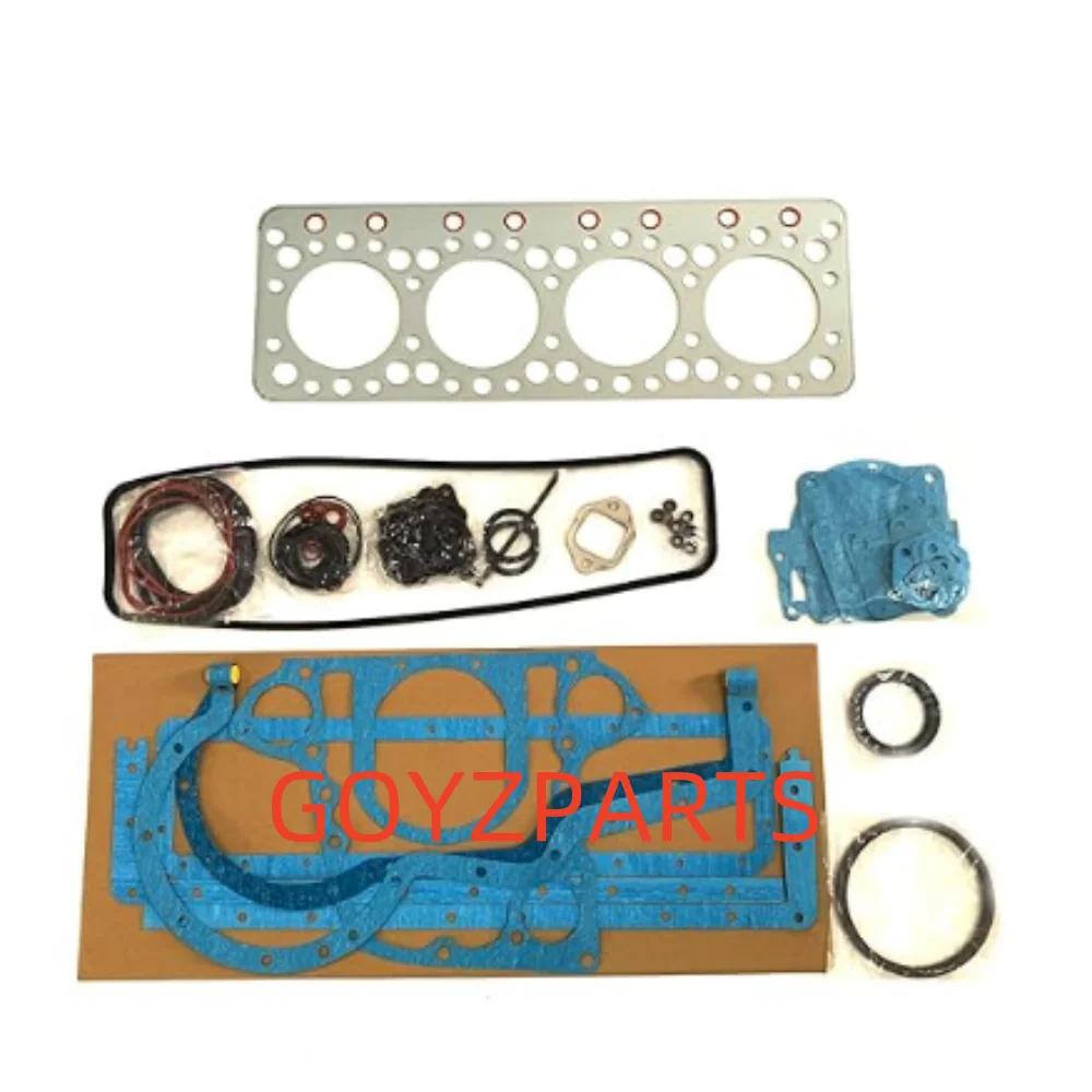 4D130 6114-K1-9901 6114-K2-9901 6114-11-1811 Engine Full Gasket Set Repair Kit for Komatsu Excavator D50-16 GD31-3A Grade Dozer