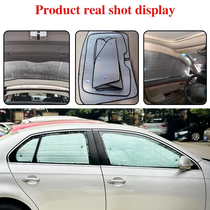 Full Cover Sunshades For Ford S-Max MK1 Smax 2007 2006~2014 Full Surround Windshield Window Visor Car Accessories 2011 2012 2013