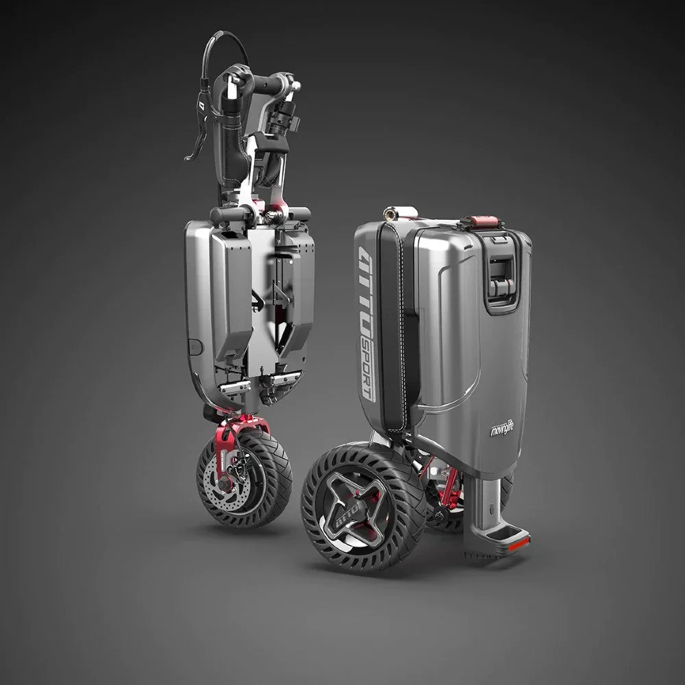 

AUTHENTIC BUY ATTOs Sport Mobility Scooters Folding Electric Mobility Scooters 3 Wheels