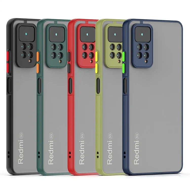 Original Case For Xiaomi Redmi Note 11 11s Camera Protection Armor Shockproof Cover For Redmi Note11 11s 4G Phone Case Funda