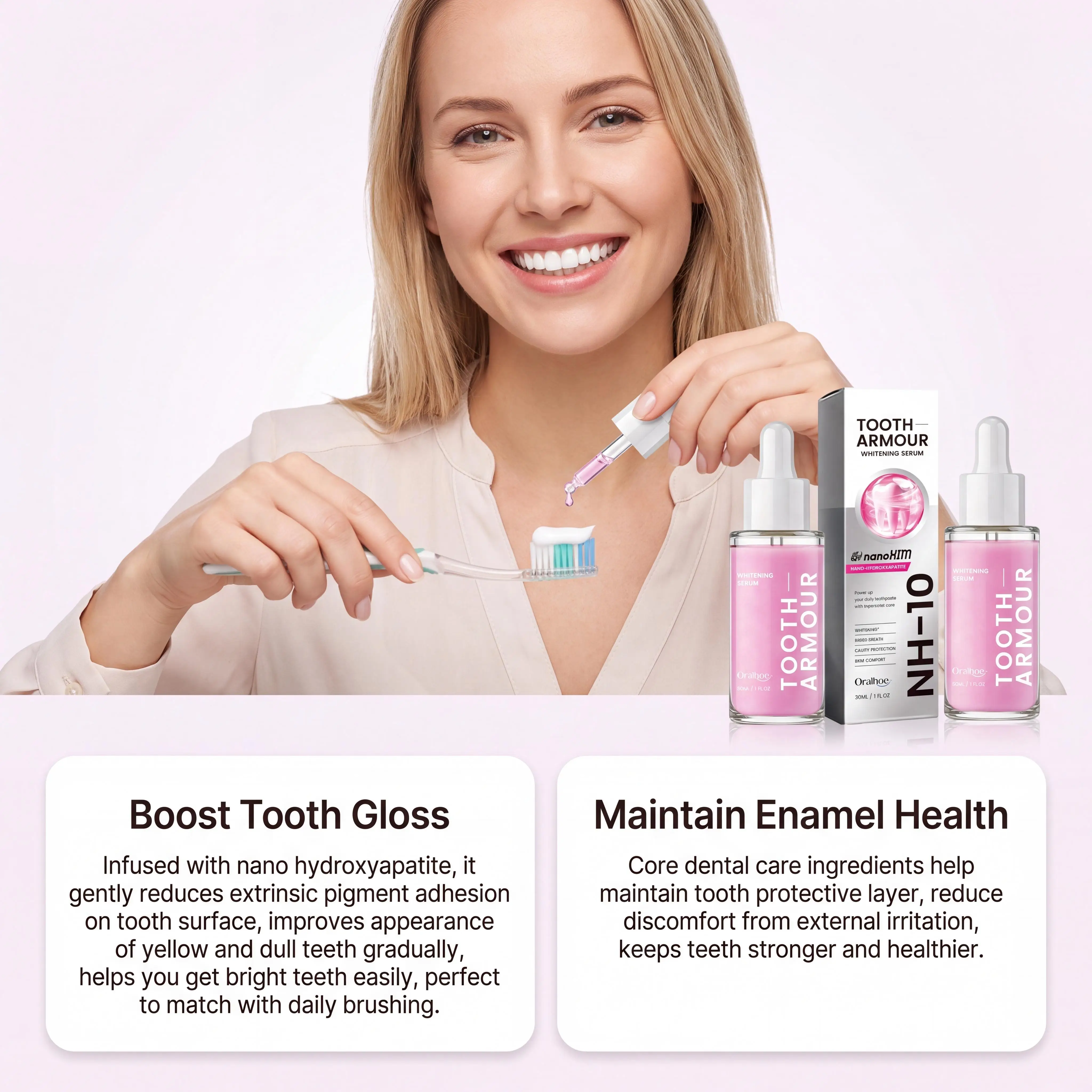 Sérum Clareador Dental Oralhoe - Teeth Whitening Serum avaliação e preço
