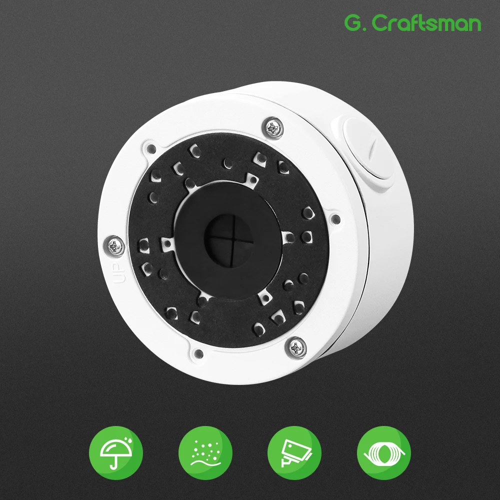 G.Craftsman S-B310 Waterproof Junction Box for HIK D@hua Reolink Dome Bullet CCTV IP Security Camera Brackets Accessories