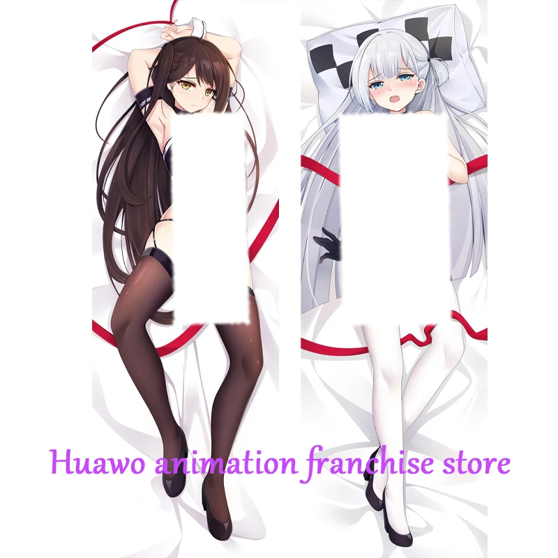 Anime Dakimakura Pillow Azur Lane 2-Side Print Pillowcase Hugging Body Cushion Cover Otaku Waifuristmas Decoration 2023