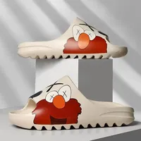 Summer Men's House Slippers Fashion Couple Indoor Outdoor Comfort Bathroom Shoes Soft non-slip EVA slippers Beach