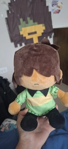 Deltarune Kris and Ralsei plush toys photo review