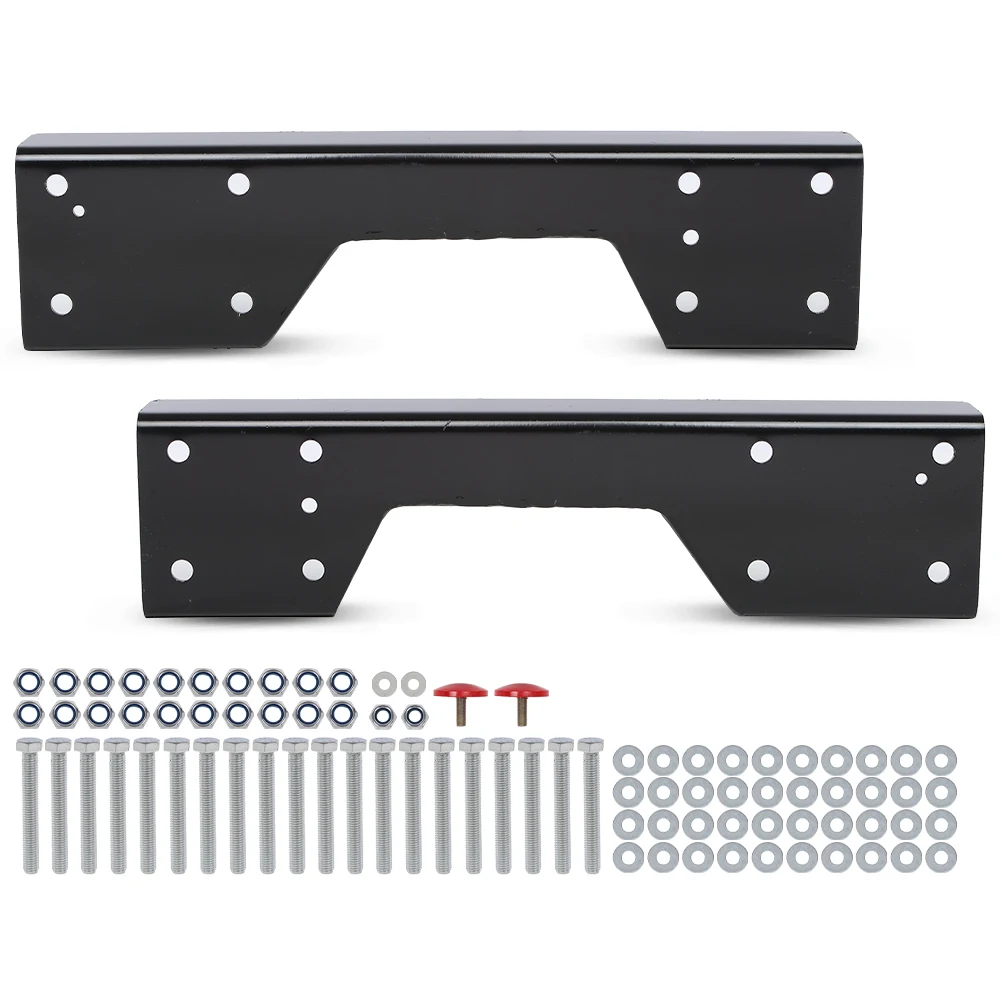 

Crossdesign C-Notch Rear Lowering Axle C-Support Fit for 1988-1998 Chevy Silverado C1500 /Gmc C1500 Durable Sturdy Strong Black