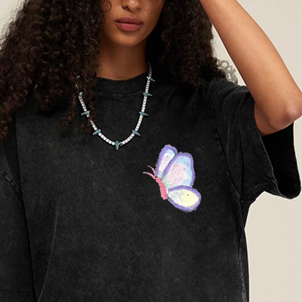 

Streetwear Womens Black Tshirt Men Tops Cotton Comfort Fit Casual Essential Daily Wear Versatile Style Wardrobe Top Young Lover