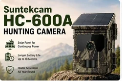 Solar Wildlife 50MP 4K kamera wideo Night Vision 0.3s aktywowana ruchem wodoodporna kamera ogrodowa monitorowanie polowania na świeżym powietrzu