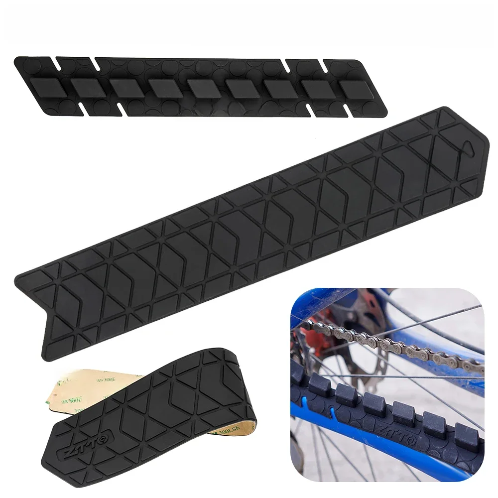 AliExpress APWIKOGER MTB Bicycle Frame Protector Bicycle Sticker Silicone Bicycle Chainstay Protector Guard Pad Bike DownTube Frame Protector Sticker