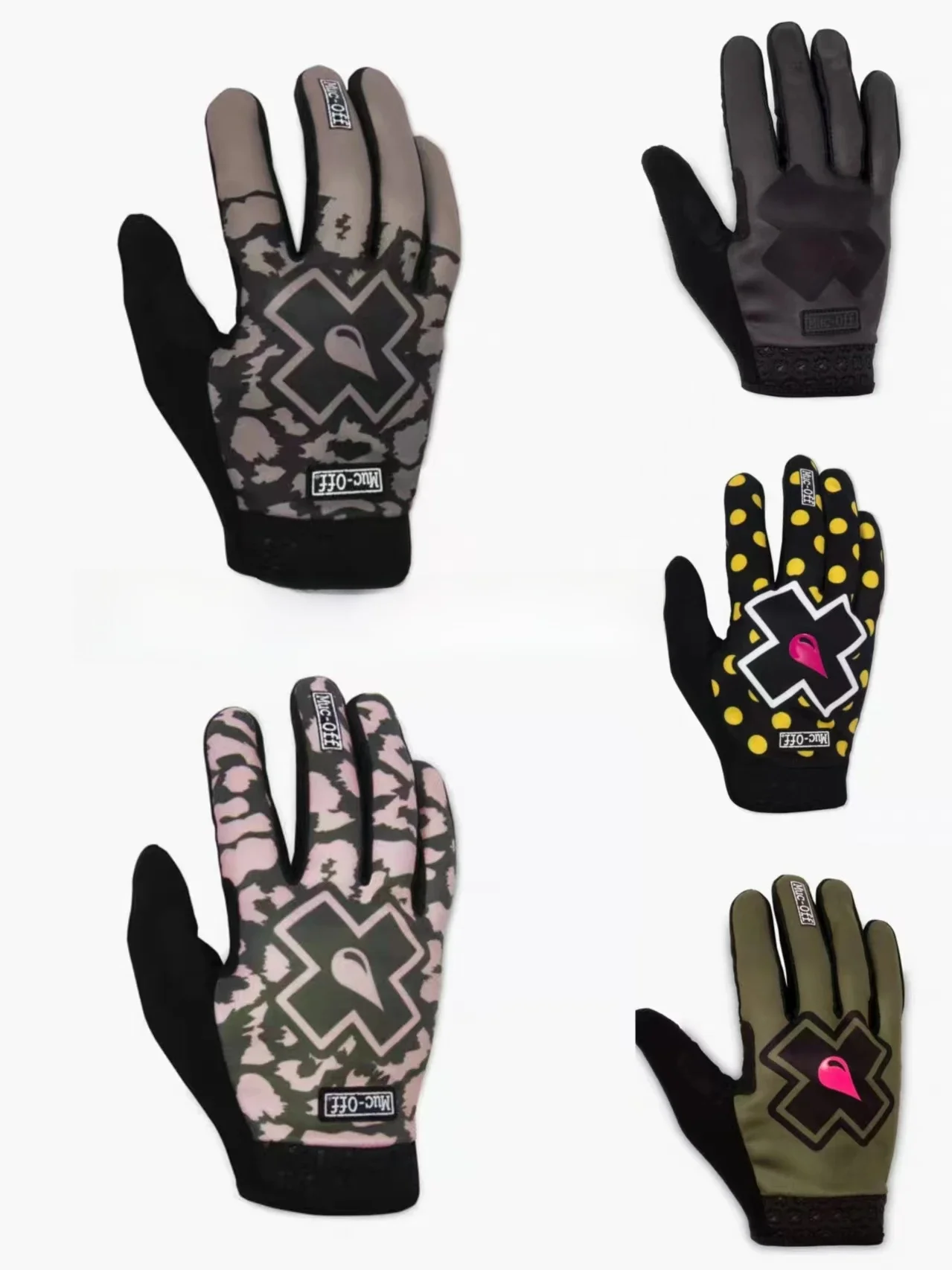 AliExpress LOHASFOX Motorcycle gloves, Off-road, downhill mountain bike, DH MX MTB, riding equipment glove protection MUCOFF3