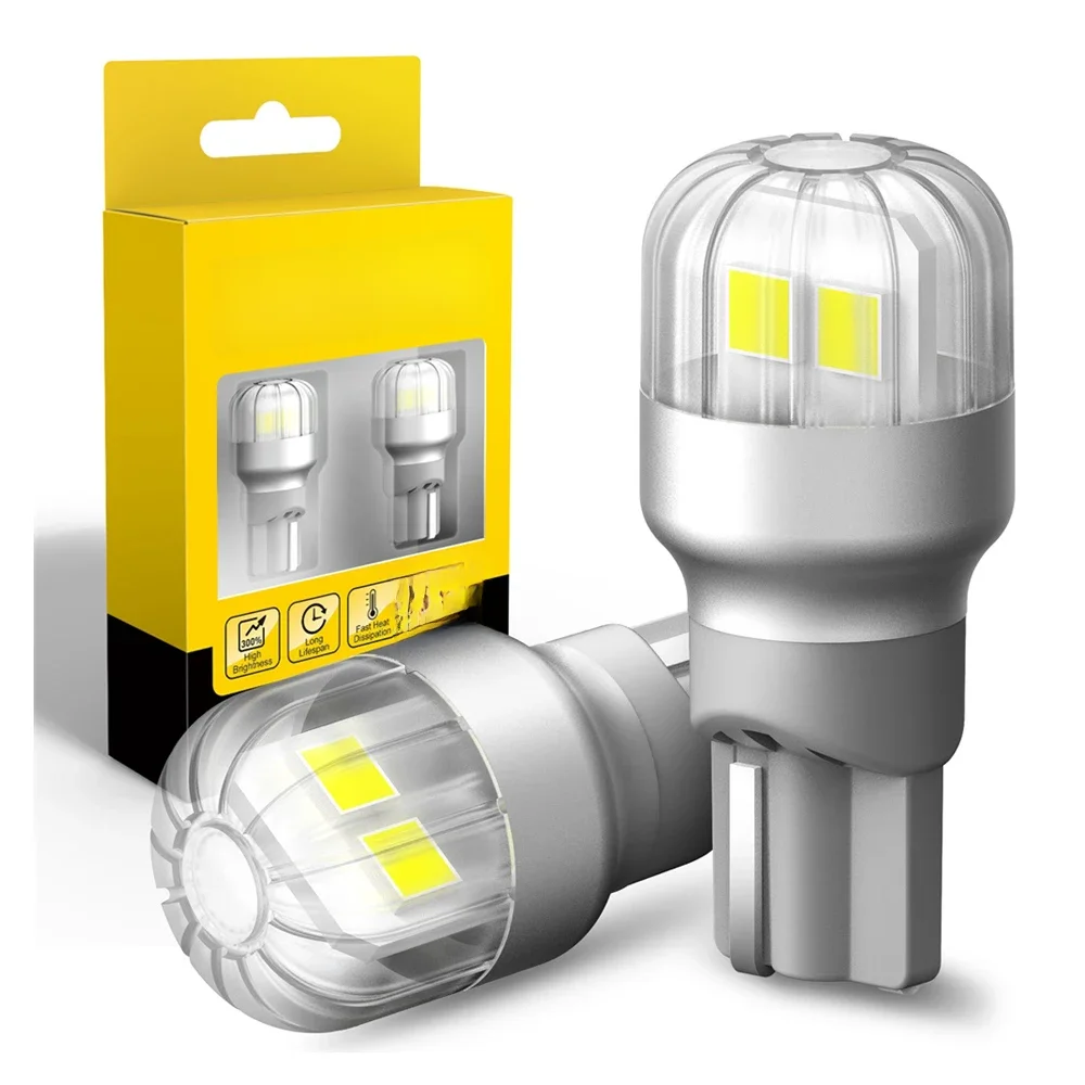 AUXITO 2Pcs T15 LED Lamp Light W16W LED Canbus No Error 12V 3030 SMD 912 921 Żarówka samochodowa Światło cofania Auto Lamp 6000K Biały — zdjęcie 2