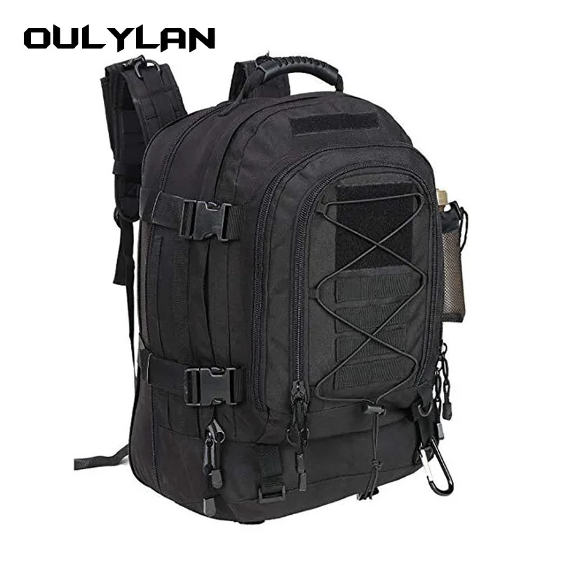 

OULYLAN 60L Military Tactical Backpack Men Army Molle Assault Rucksack 3P Bag Outdoor Travel Hiking Camping Hunting Climbing Bag