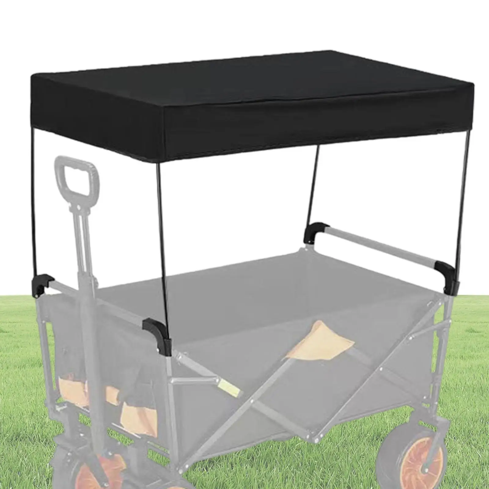 المظلة المظلة مع عجلات لحديقة عربة المحمولة المطر المظلة انفصال عربة المظلة غطاء للمطر التخييم في الهواء الطلق نزهة