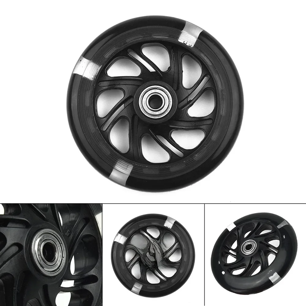 Roues de rechange pour trottinette pour enfants, éclairage en 5 couleurs, accessoires de vélo d'extérieur, livraison directe, 120x20mm