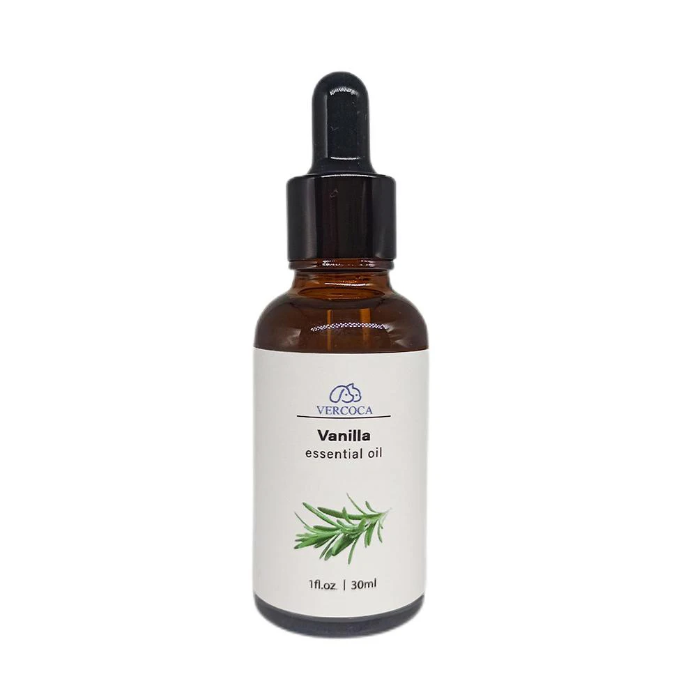

Vanilla Essential Oil 30ml Glass Bottle Relief Smooth Detangling Hair Essential Oil Conditioner for Dogs and Cats