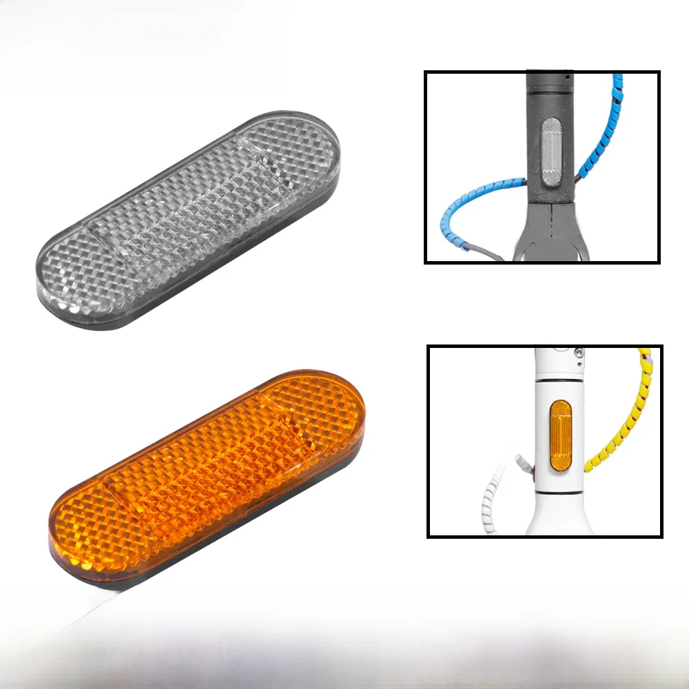 Réflecteur d'avertissement de nuit grand Angle, Tube réfléchissant de sécurité pour Scooter, pour Xiaomi M365 1S pour MI3 PRO2, toutes séries
