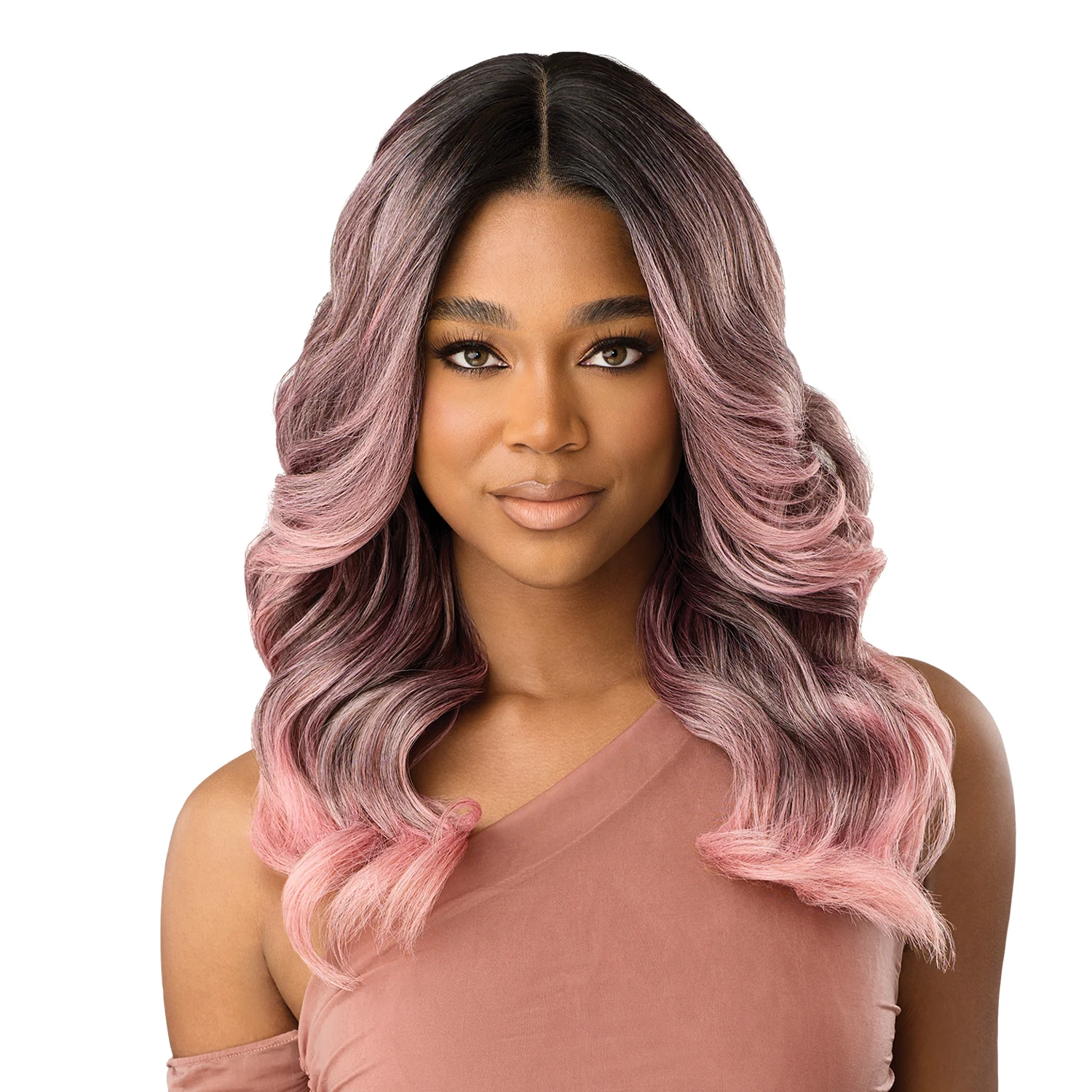 

Outre HD Lace Front Synthetic Wig Melted Hairline Glueless MH 104