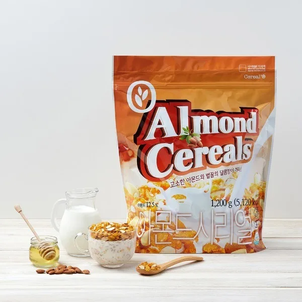 Bolsa con cremallera de gran capacidad Almond Frake 1,2 kg