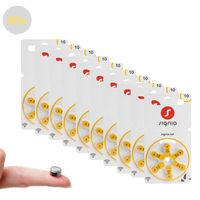 60PCS / 10 Cards Signia Hearing Aid Batteries Size 10 S10 A10 ZA10 PR70 A10, 60 PCS Signia Hearing Aid Zinc Air 10 Battery