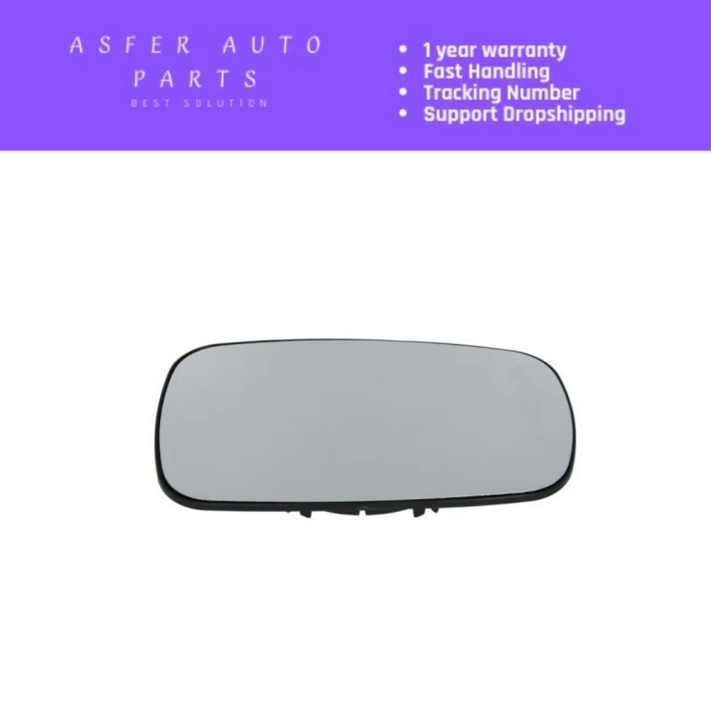 MIRROR GLASS MECHANICAL LEFT AND RIGHT FOR RENAULT CLIO III 2005 MEGANE II 2002 SCENIC II 2003