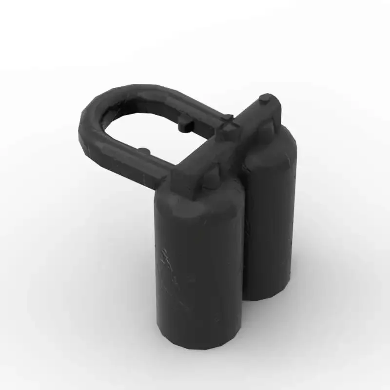 MOC 10 pièces 3838 réservoirs d'air bloc de construction Kit de pièces briques Mini bouteilles d'oxygène assembler des particules bricolage jouet pour enfants cadeau d'anniversaire