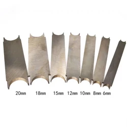 Wood Turning Tool Round Ball Beads Cutting Knife White Steel Knife for High Speed Steel Lathe Tools Buddha Beads Turning Knife