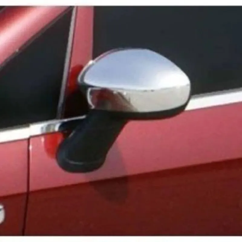 For Fiat Linea 2007-2012 Mirror Cover ABS Chrome Stainless Chrome High Quality Fully Compatible Rearview Cover Durable